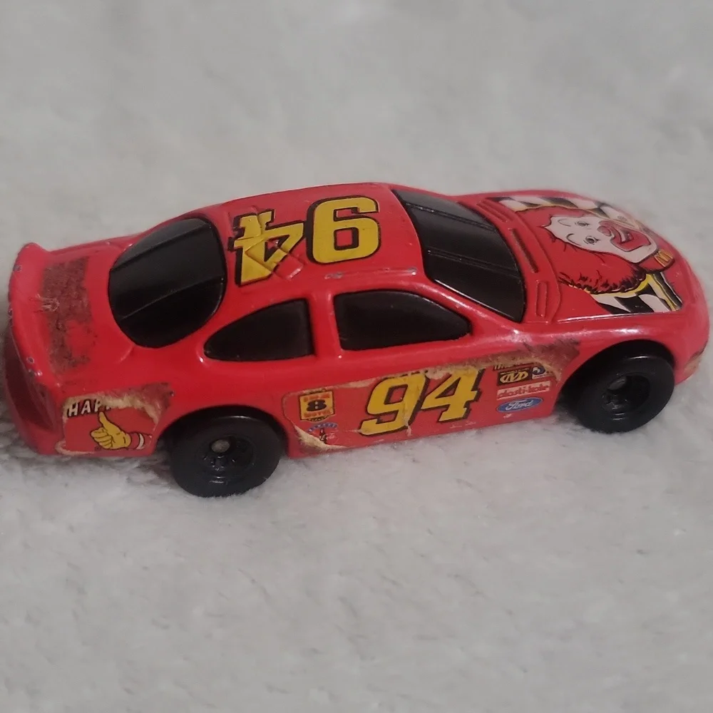Vintage Ronald McDonald Race Car Hot Wheels #94 1998